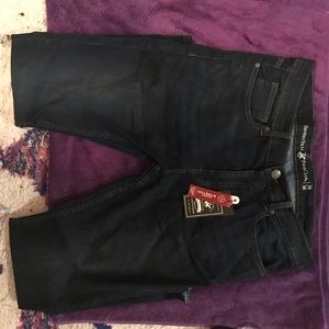 Men’s slim fit dark wash jeans NWT